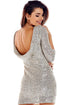 Robe de soirée model 139576 awama